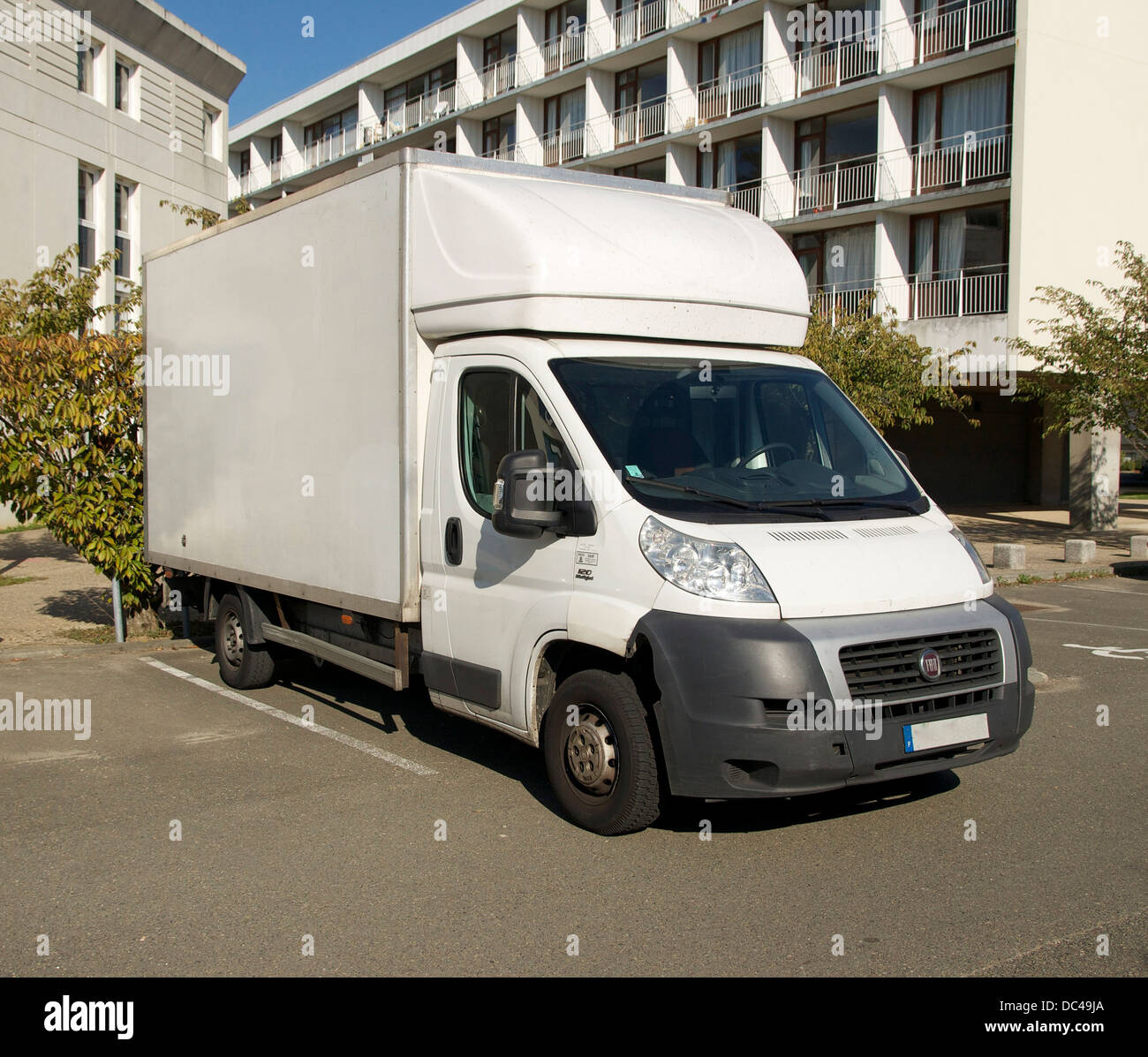 Une Fiat multijet 120 van Iveco Daily (-2006) Banque D'Images