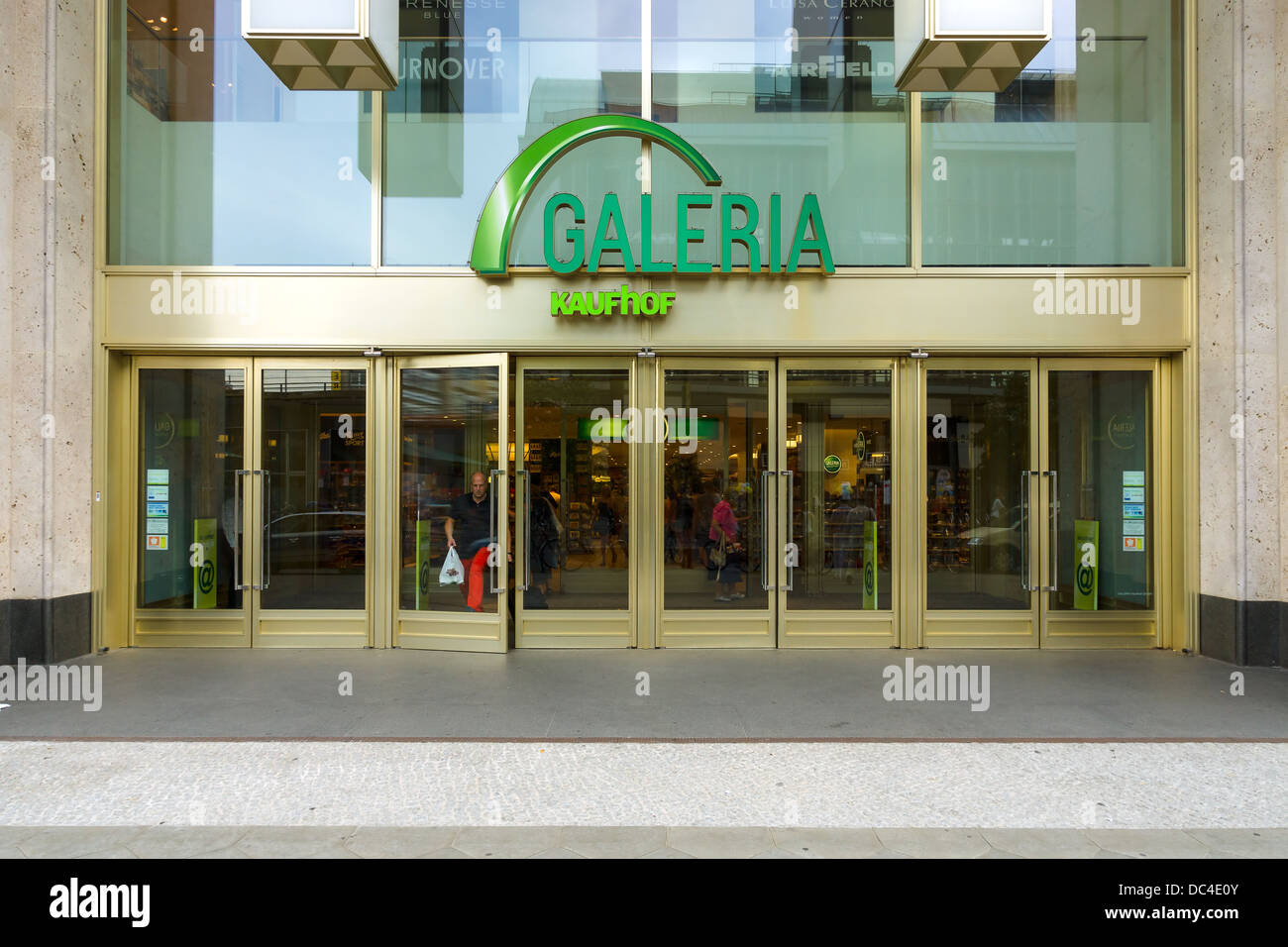 La Galeria Kaufhof à Alexanderplatz Banque D'Images