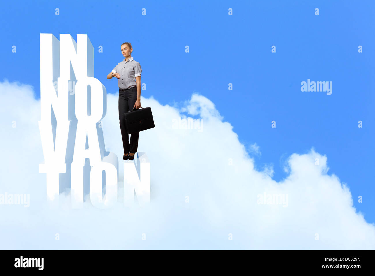 L'idée ! - L'Innovation Banque D'Images