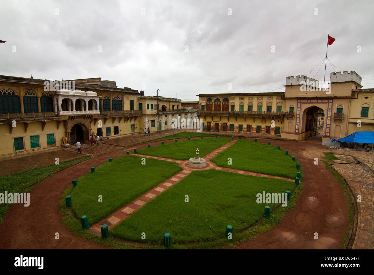 Fort Ramnagar à Varanasi Banque D'Images