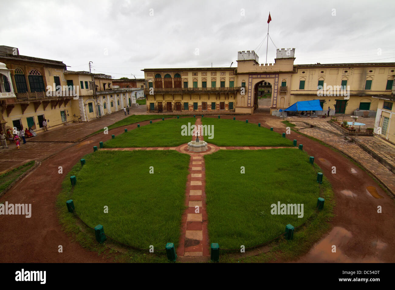 Fort Ramnagar à Varanasi en Inde, Banque D'Images