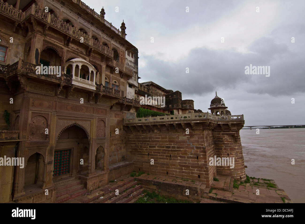 Fort Ramnagar à Varanasi Banque D'Images