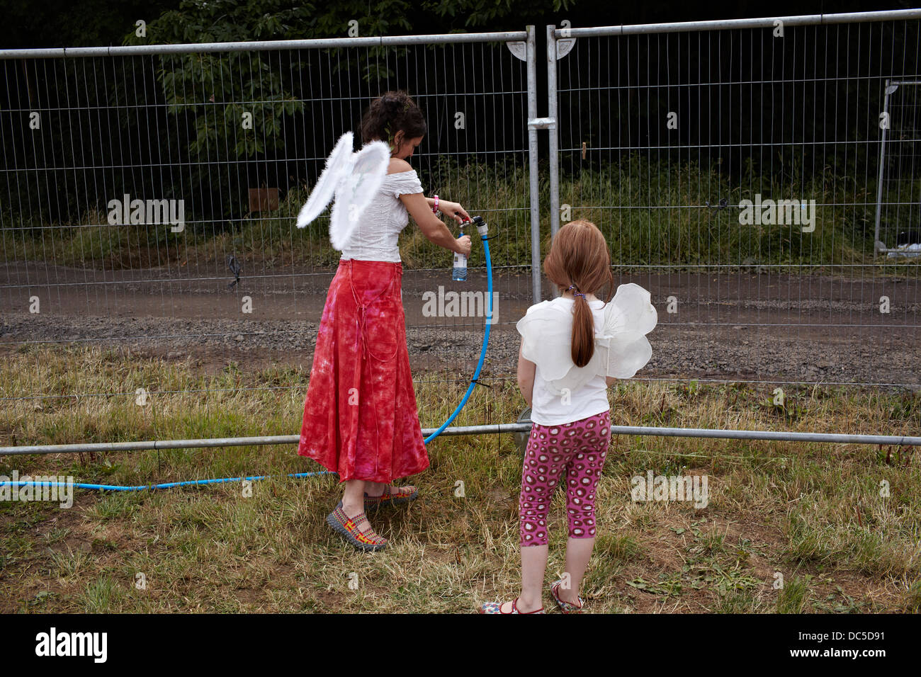 Charlton Park, Wiltshire, Angleterre - (WOMAD World of Music Arts and Dance Festival 2013). Banque D'Images