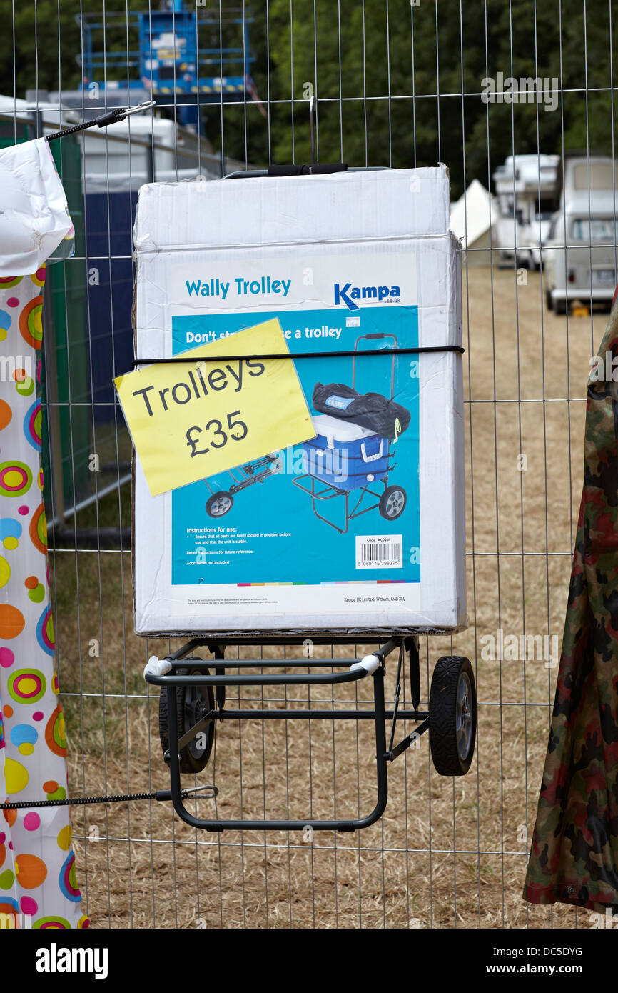 Charlton Park, Wiltshire, Angleterre - (WOMAD World of Music Arts and Dance Festival 2013). Banque D'Images