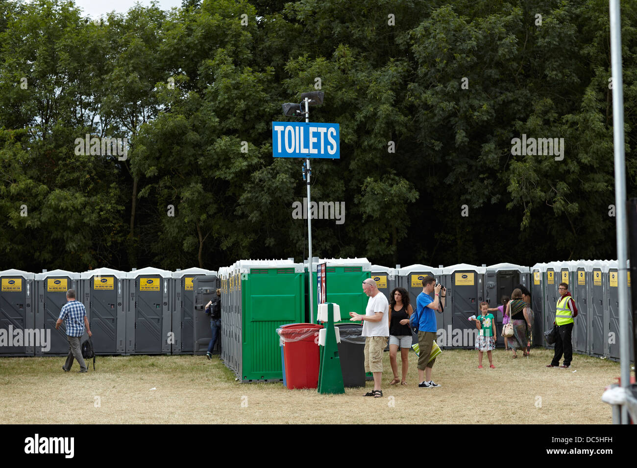 Charlton Park, Wiltshire, Angleterre - (WOMAD World of Music Arts and Dance Festival 2013). Banque D'Images