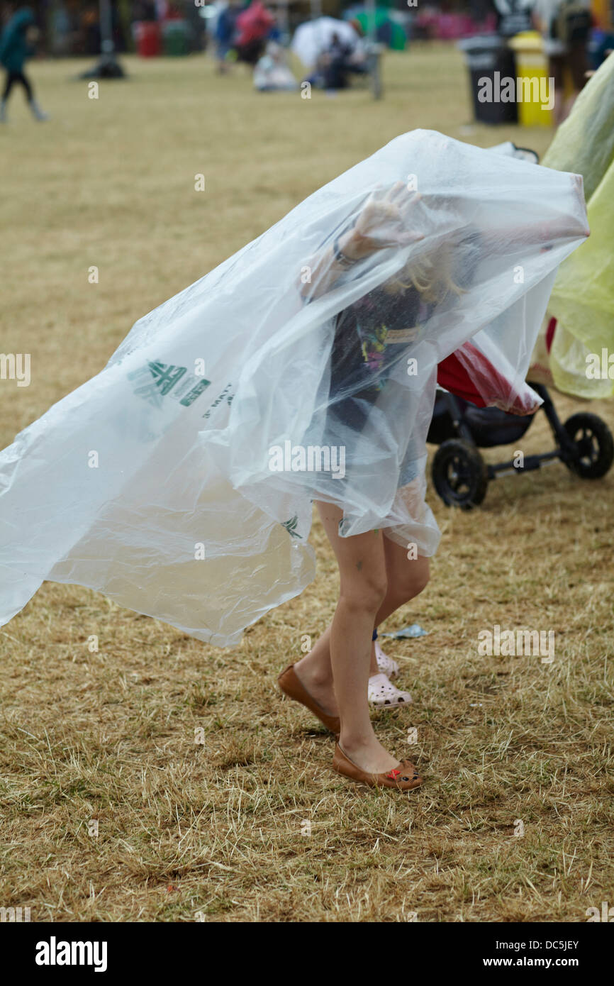 Charlton Park, Wiltshire, Angleterre - (WOMAD World of Music Arts and Dance Festival 2013). Banque D'Images