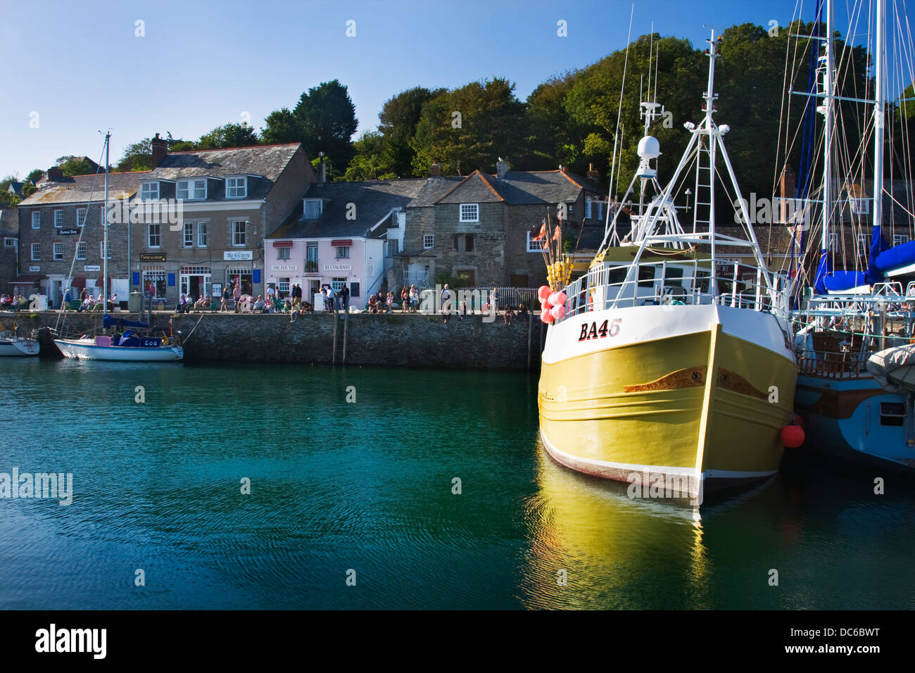 Port de Cornwall Padstow Banque D'Images