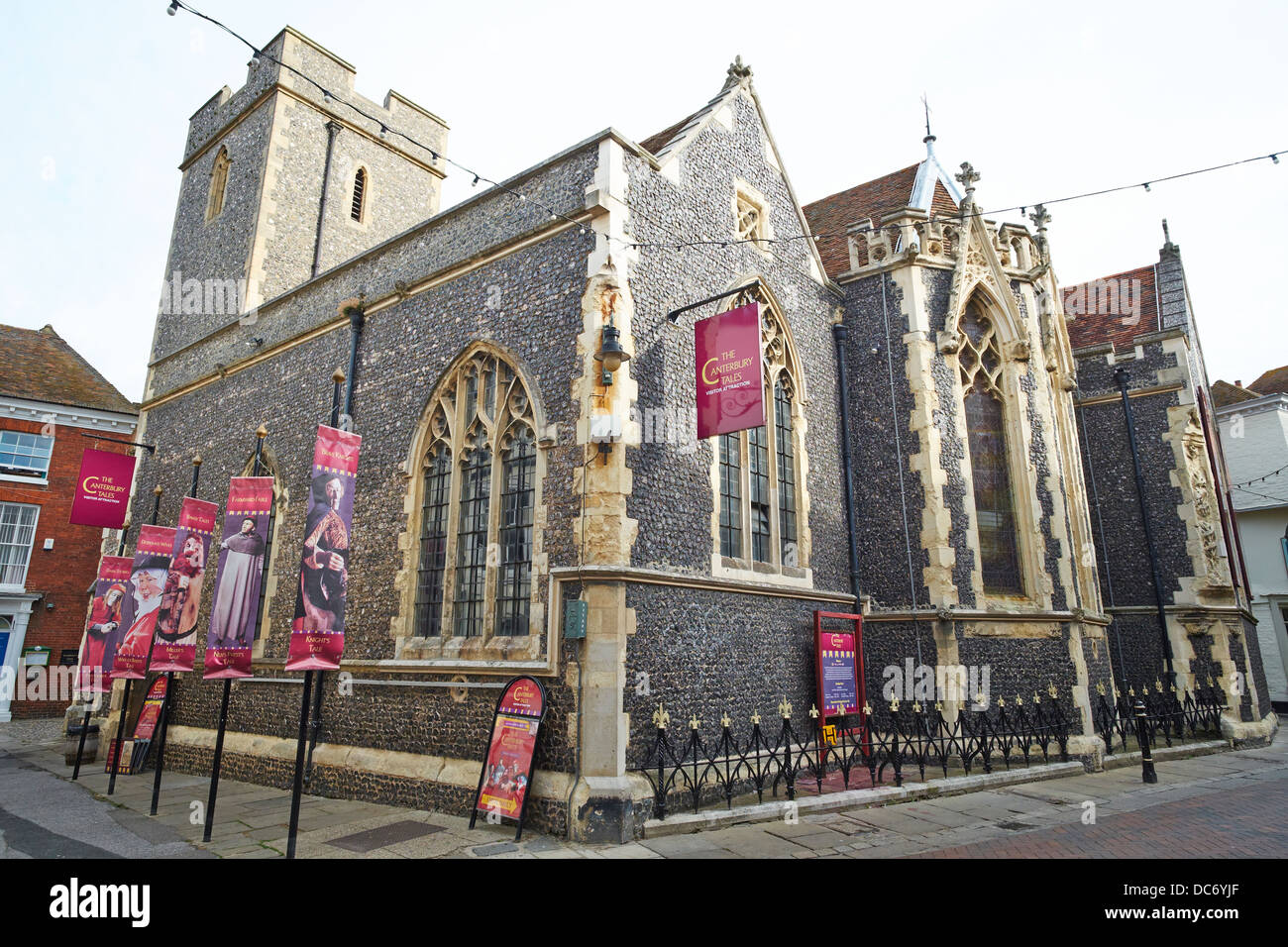 L'Attraction Canterbury Tales St Margaret's Street Canterbury Kent UK Banque D'Images