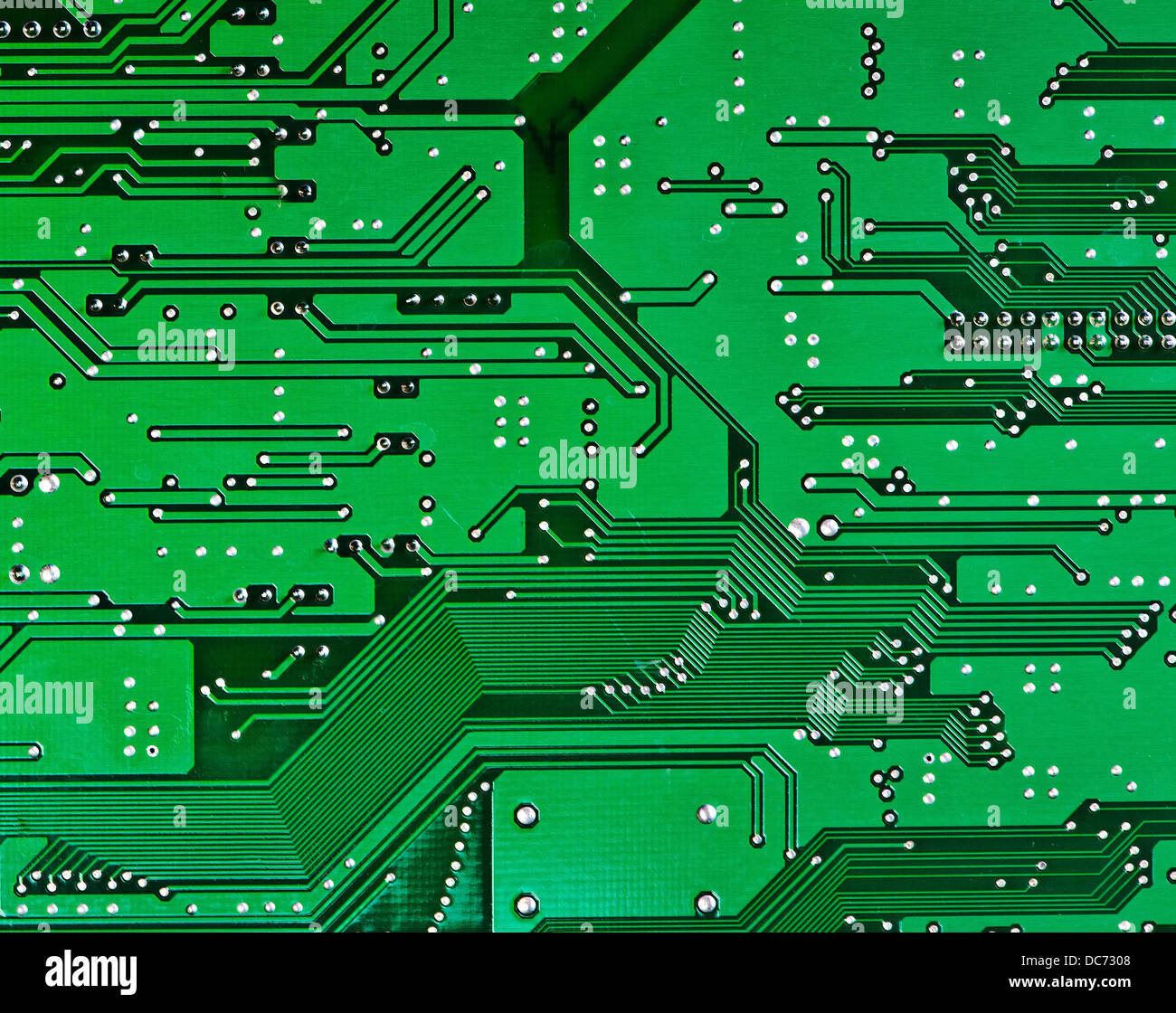 Circuit board macro comme arrière-plan technique Banque D'Images