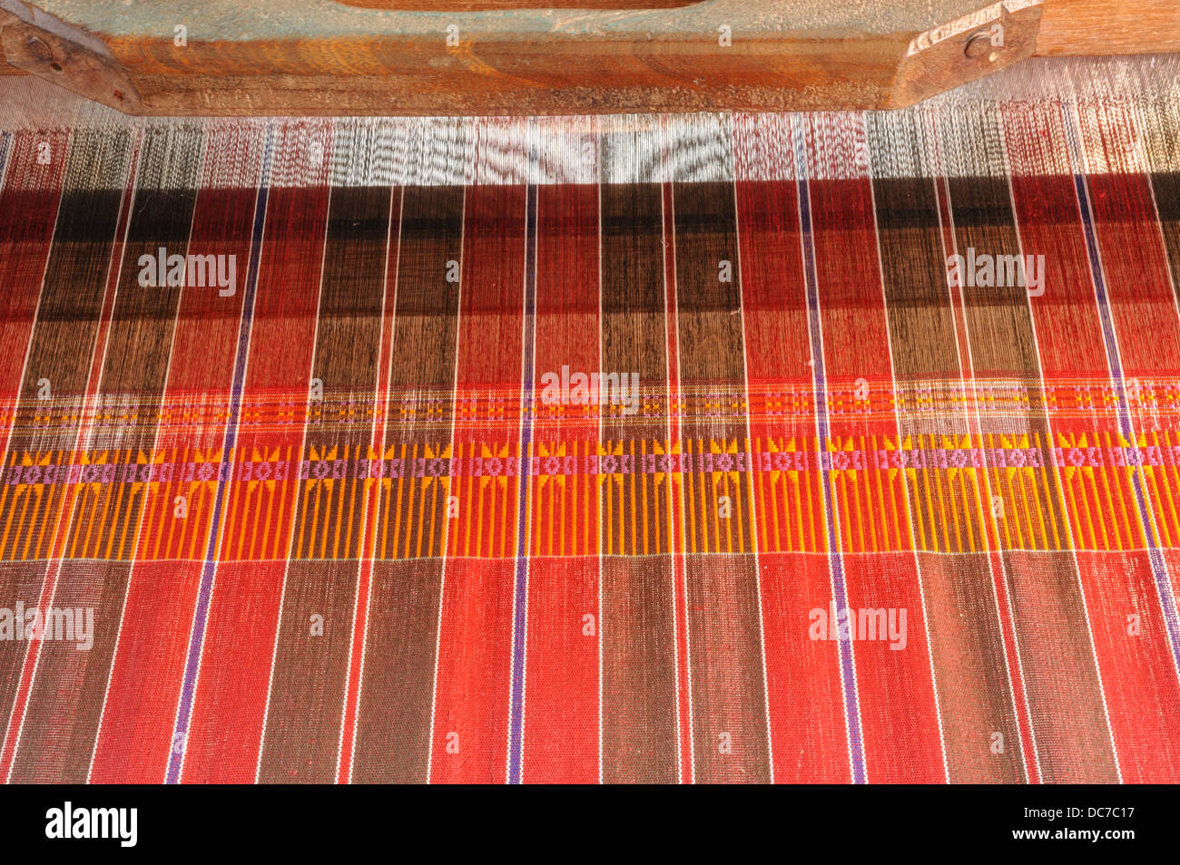 Ancient Thai tissé Banque D'Images