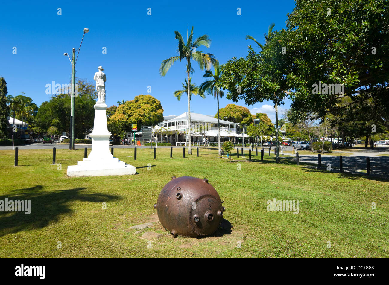 La mienne et War Memorial, Port Douglas, Far North Queensland, Queensland, Australie, FNQ Banque D'Images