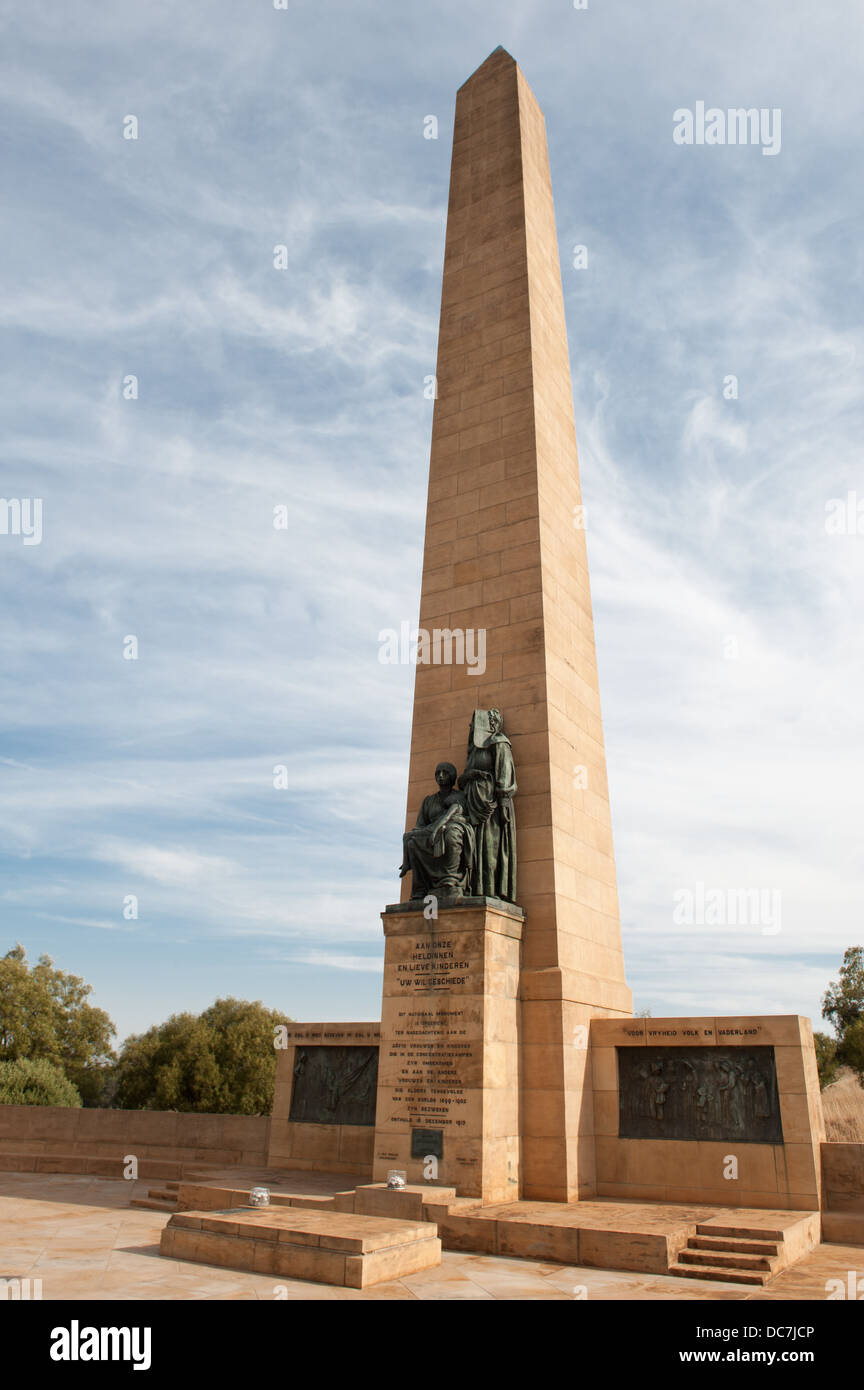 National Women's memorial, Bloemfontein, Afrique du Sud Banque D'Images