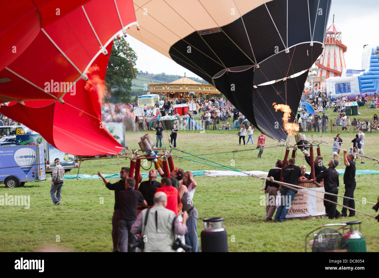 35e Bristol International Balloon Fiesta. Bristol, Angleterre, Royaume-Uni. Banque D'Images