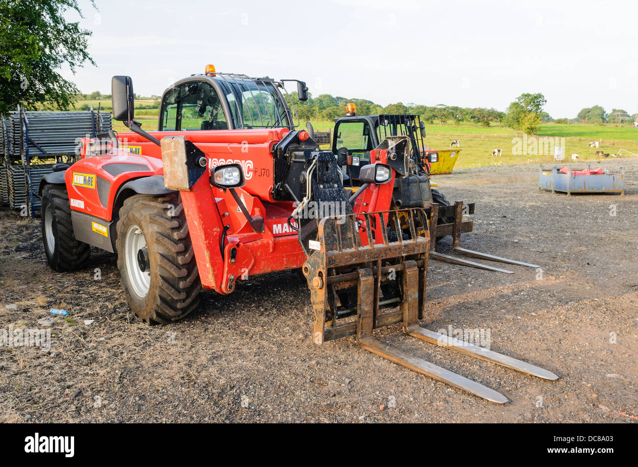 Manitou MT 1840 4000kg chariot élévateur Banque D'Images