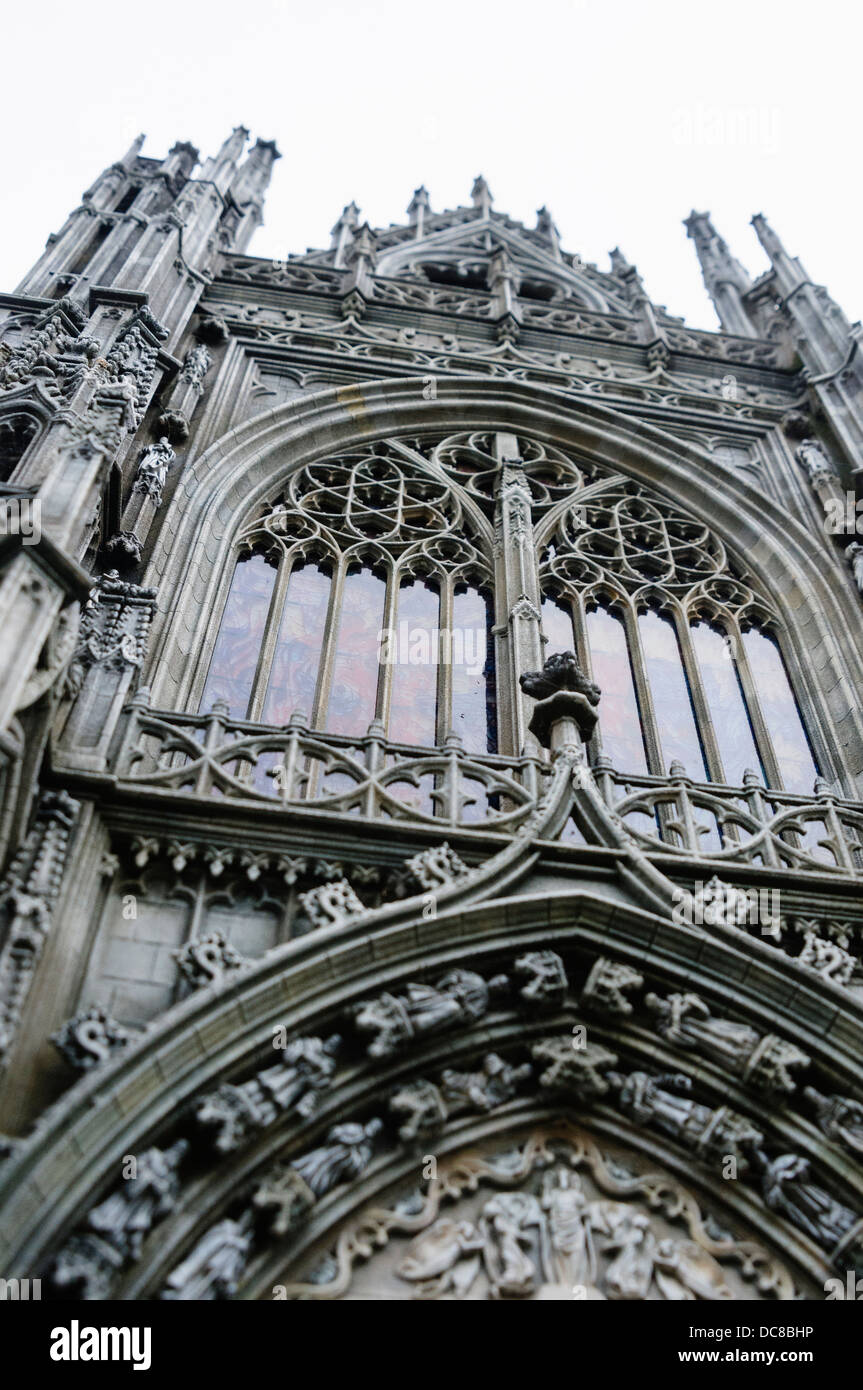 Cathédrale Catholique romaine St John (Sint-Janskathedraal), 's-Hertogenbosch, Brabant du Nord au parc miniature de Madurodam, La Haye, Pays-Bas Banque D'Images