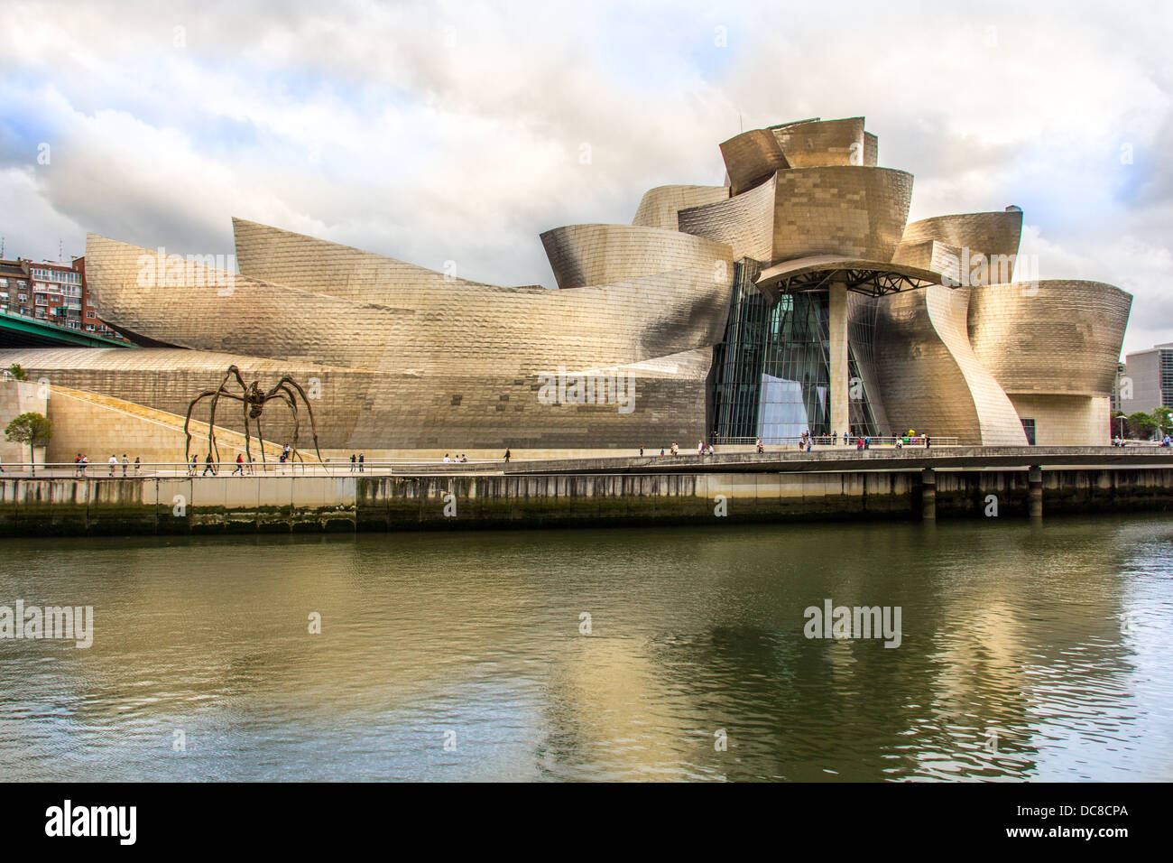 Musée Guggenheim Bilbao Espagne Banque D'Images