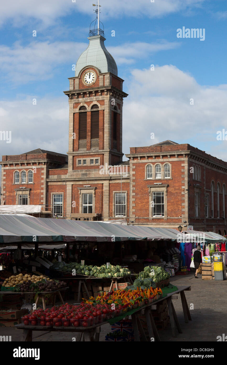 Chesterfield Derbyshire, Angleterre, Royaume-Uni Banque D'Images