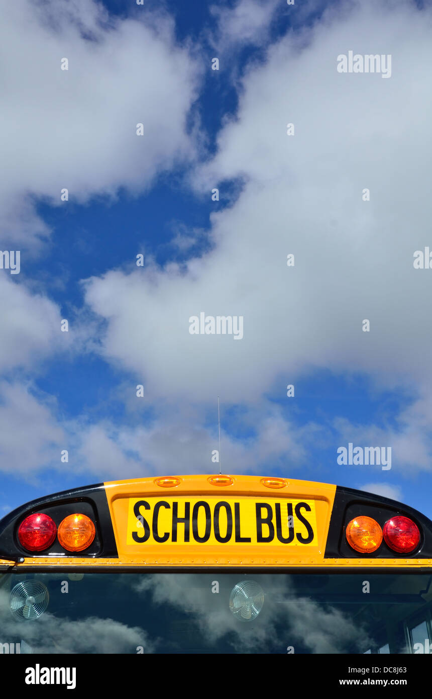 Autobus scolaire Banque D'Images