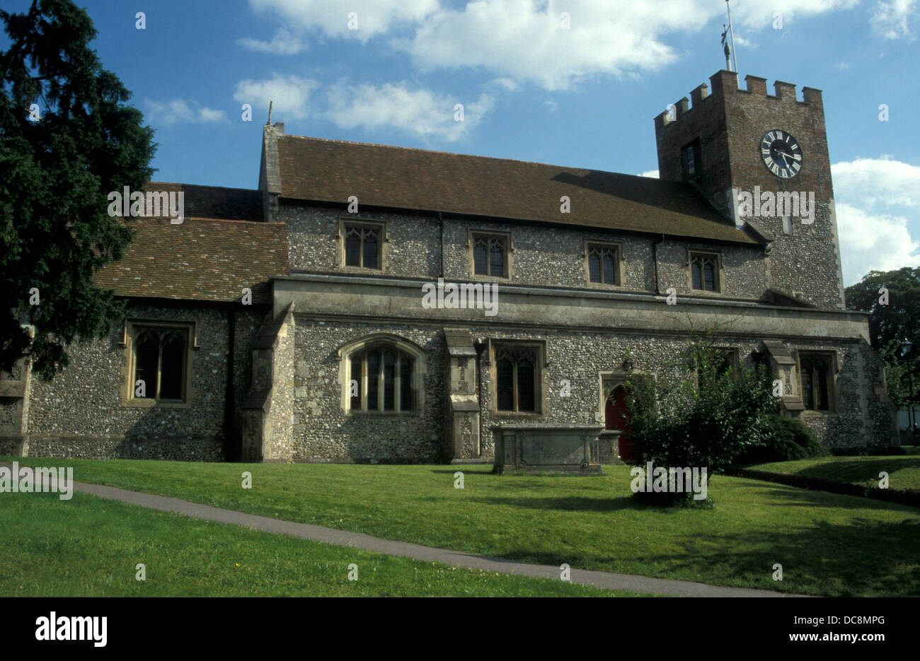 St Johns Parish Church, New Hampshire, Angleterre, Alresford Banque D'Images
