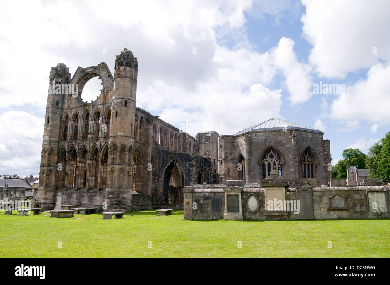 Cathédrale d'Elgin, en Écosse Banque D'Images