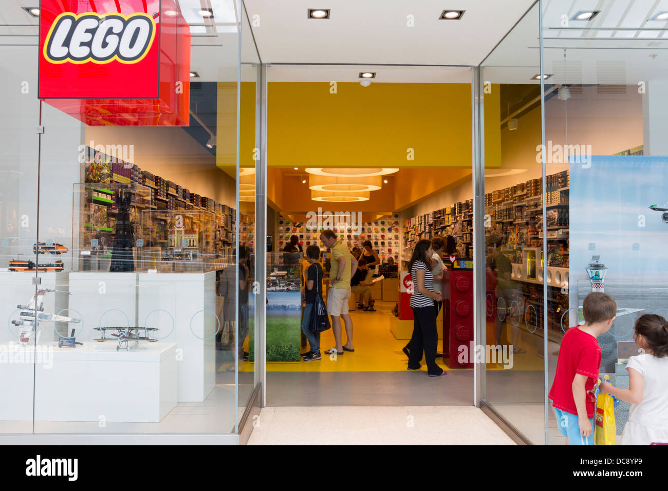 Magasin Lego - Intu Shopping Centre - Watford Banque D'Images