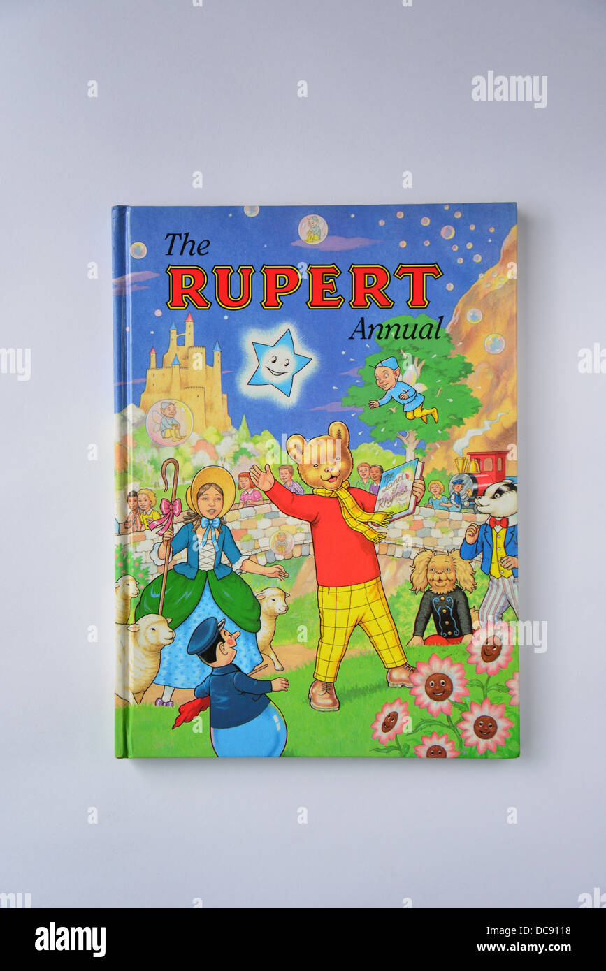 Daily Express Rupert Bear No61.1996 annuel, Surrey, Angleterre, Royaume-Uni Banque D'Images
