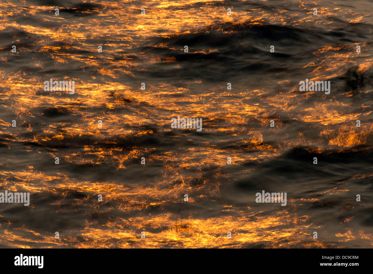 L'eau dans la lumière du matin Banque D'Images L'eau dans la lumière du matin Banque D'Images