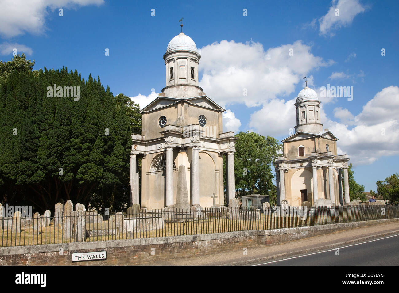Mistley Towers Angleterre Essex Banque D'Images