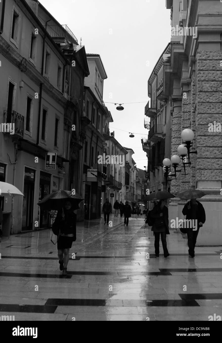 Les rues de Vérone, Italie. Banque D'Images