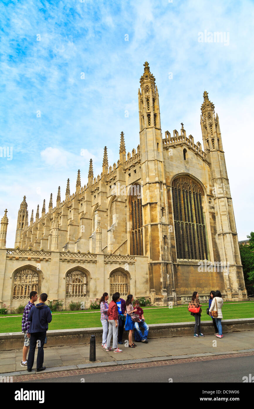 King's College, Université de Cambridge, Angleterre Banque D'Images