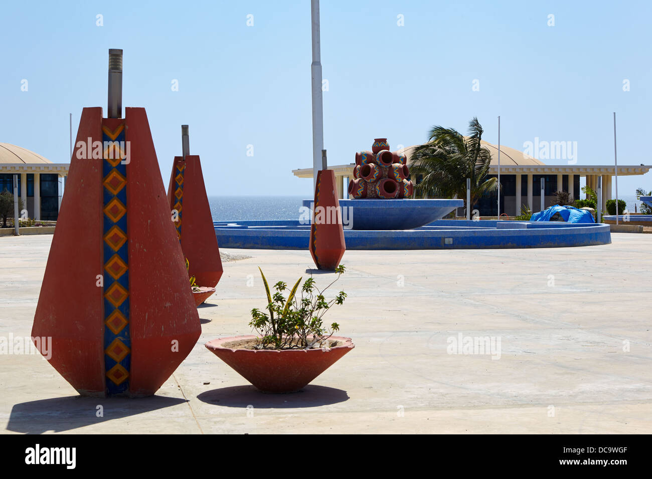 Place du Souvenir, à Dakar, Sénégal, Afrique Banque D'Images