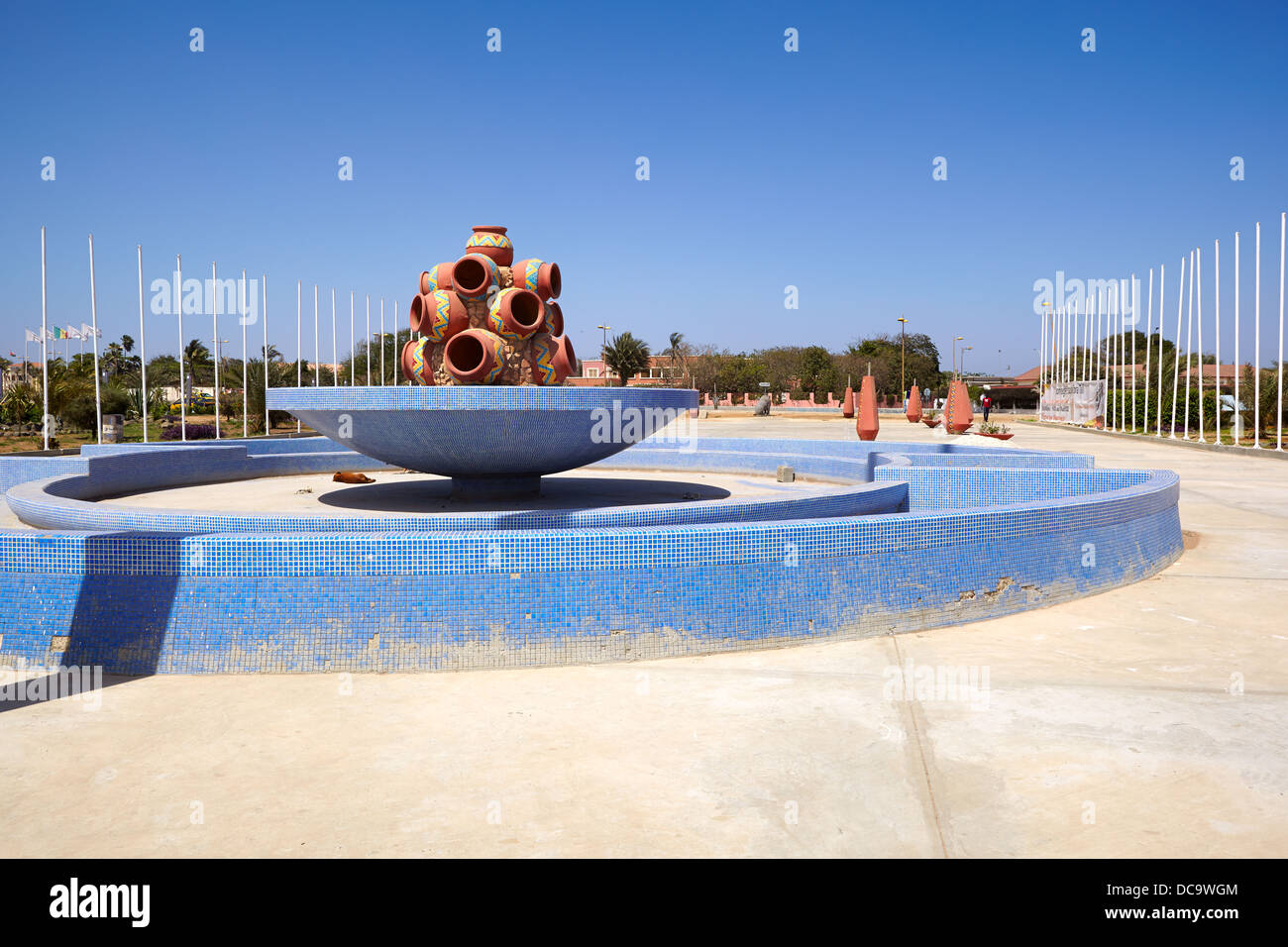 Place du Souvenir, à Dakar, Sénégal, Afrique Banque D'Images