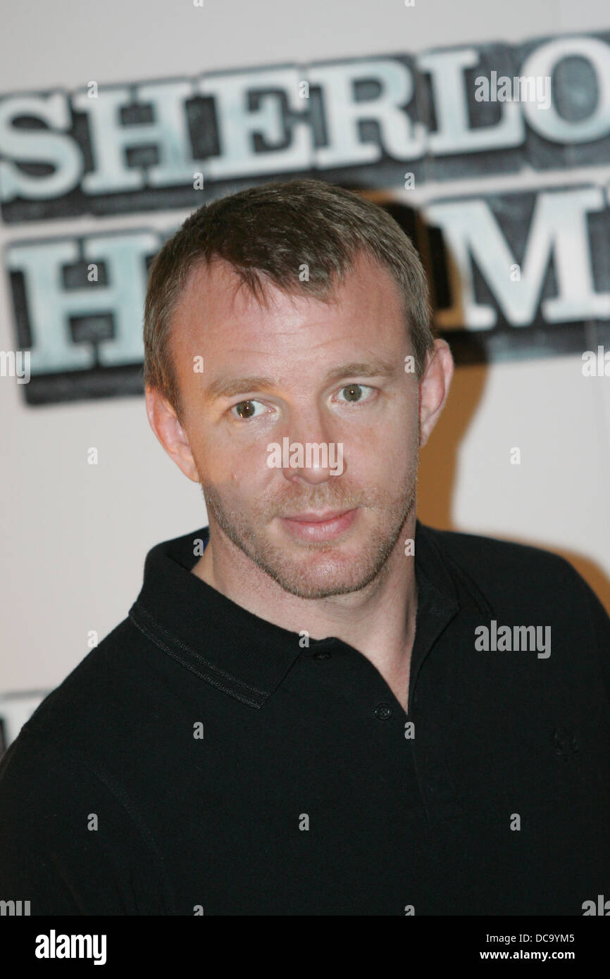 Guy Ritchie assiste à une conférence de presse de pré-production pour Sherlock Holmes', à la Freemasons Hall, le 1 octobre 2008 dans Londo Banque D'Images