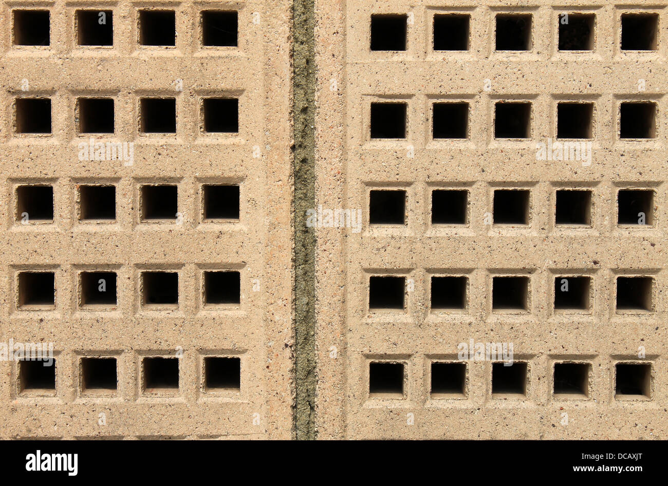 Abstract background des briques de l'air des bâtiments. Banque D'Images