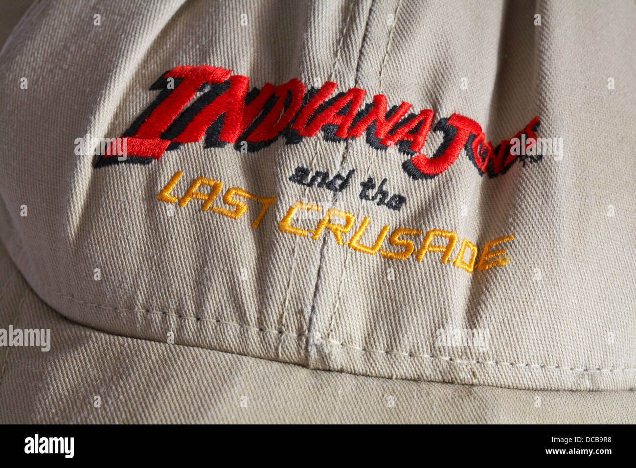 Détails sur Indiana Jones et la dernière croisade baseball cap Banque D'Images