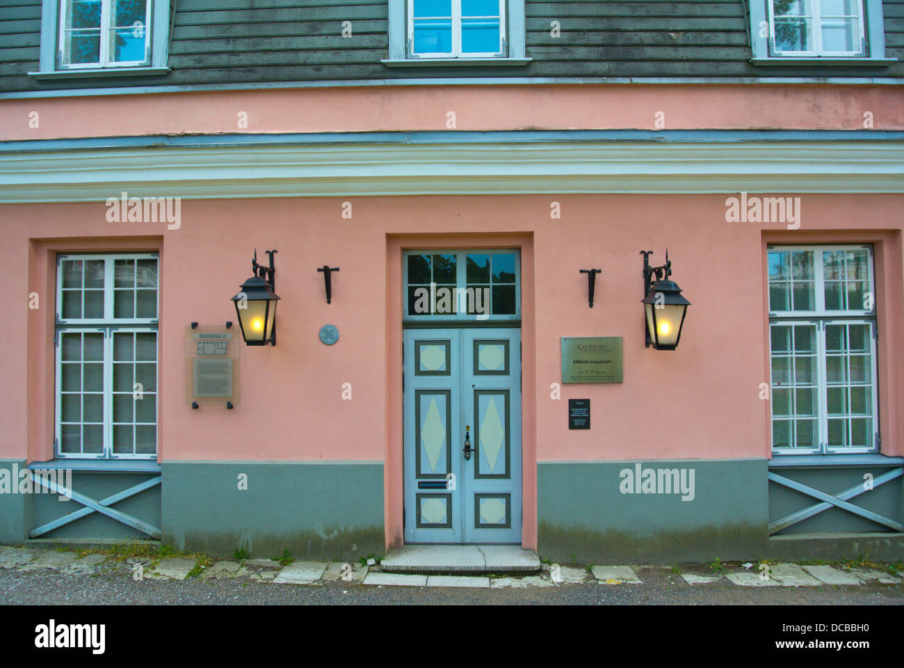 Musée Parc Kadrioru Mikkeli Muuseum dans quartier de Kadriorg Tallinn Estonie les Pays Baltes Europe Banque D'Images