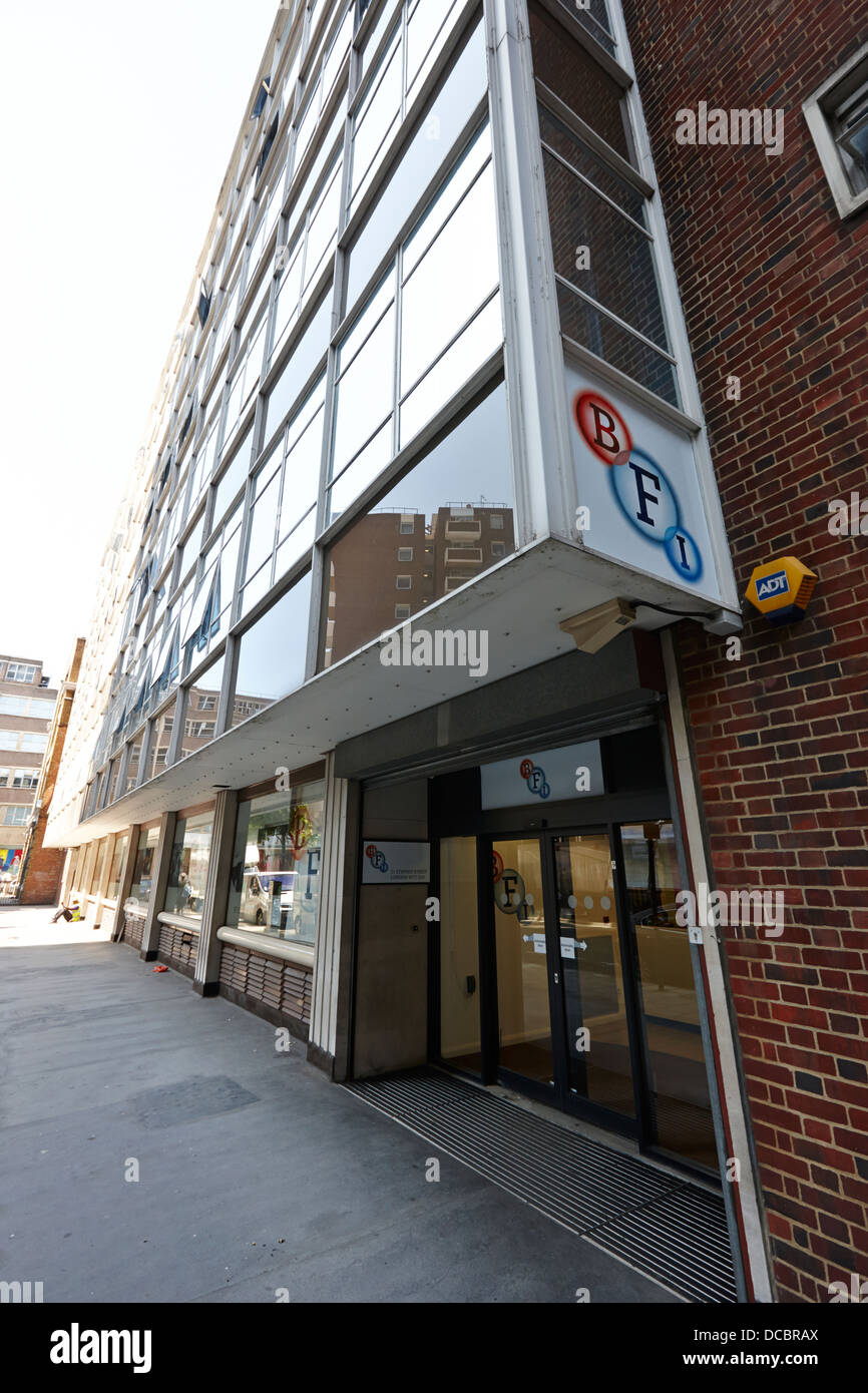 Le BFI (British Film Institute Stephen bureaux Street London England UK Banque D'Images
