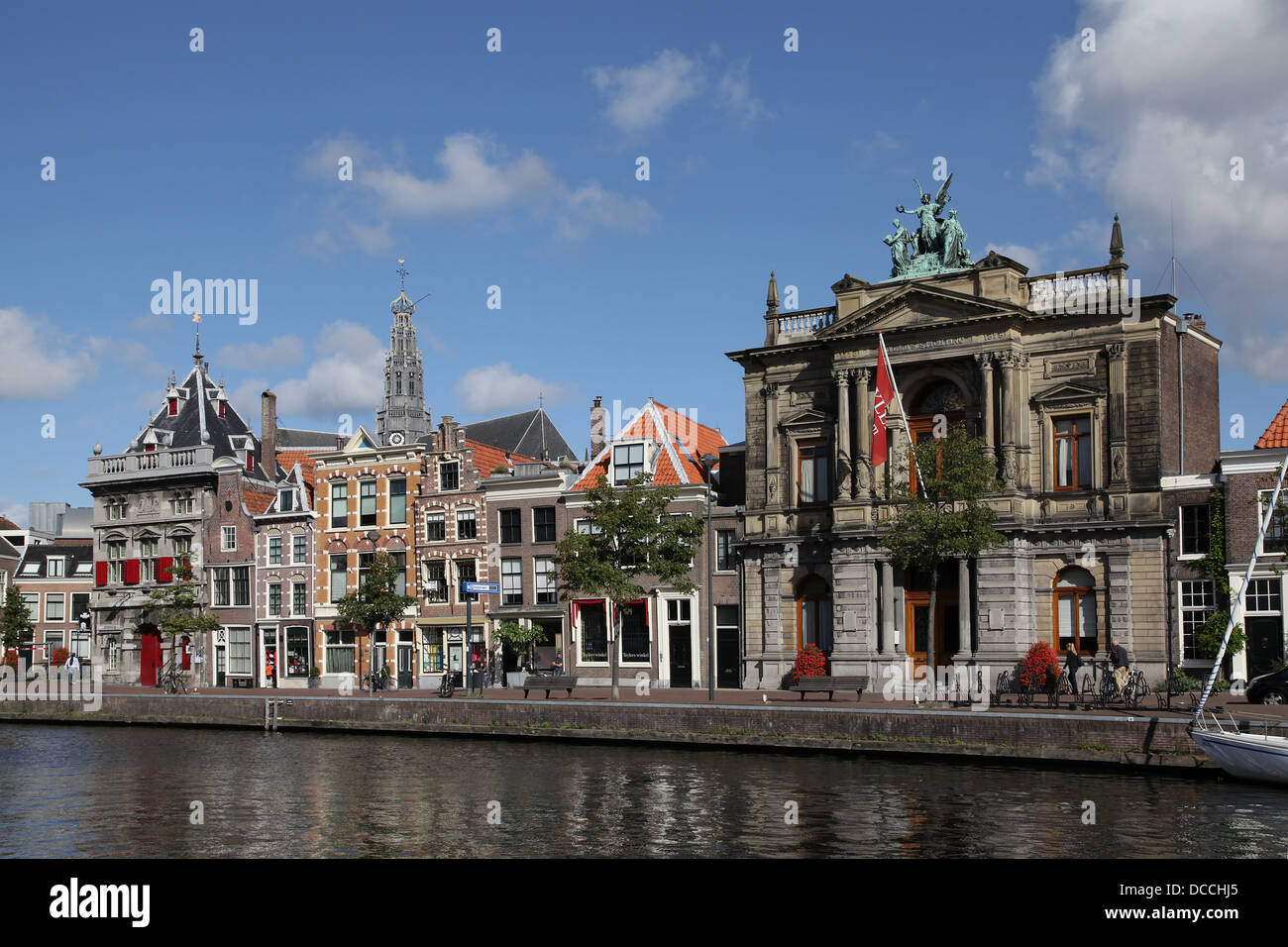Teylers,un art, l'histoire naturelle et musée des sciences, Haarlem, Pays-Bas. Créé en 1778, Banque D'Images