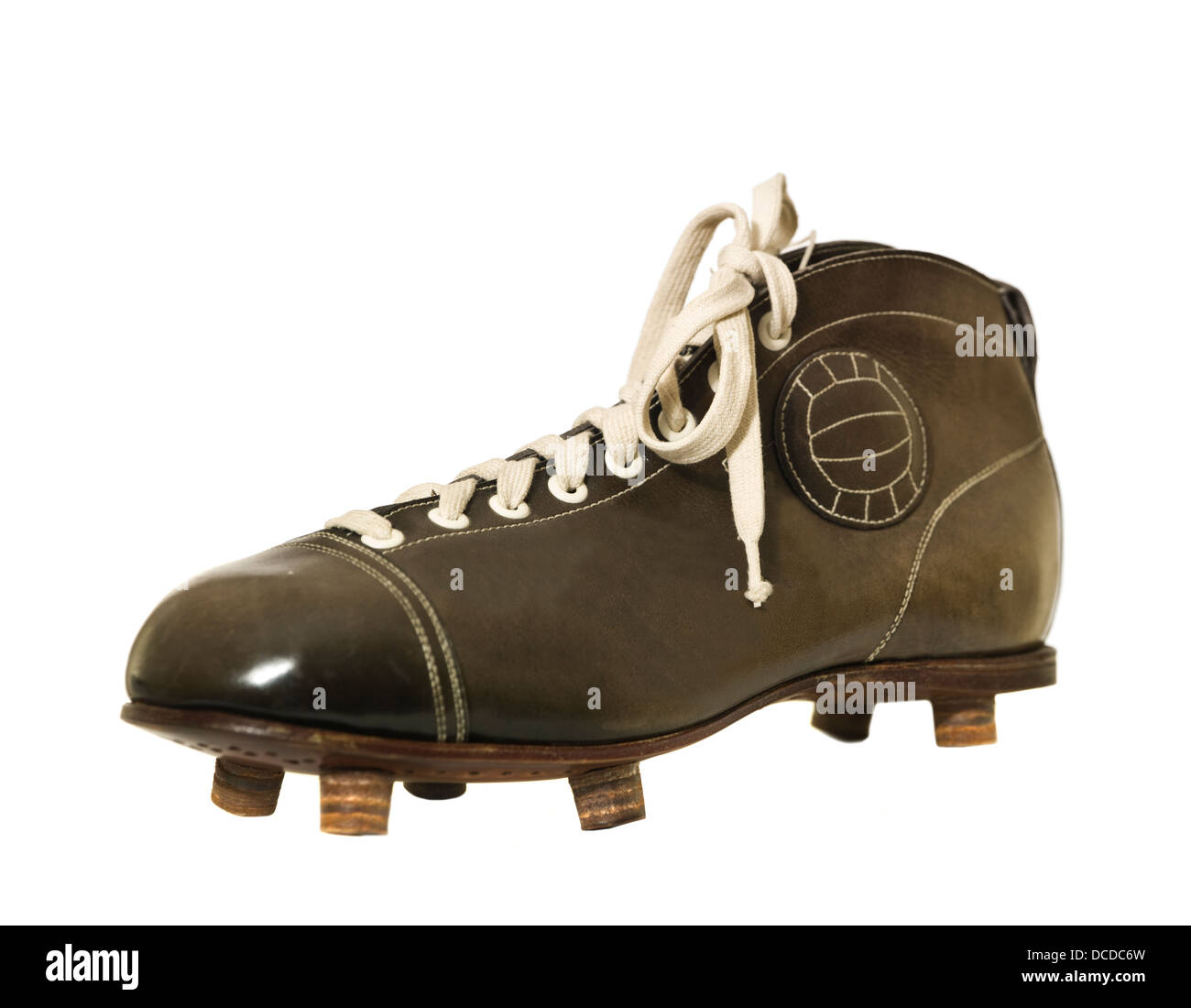 Chaussure de Football Vintage Photo Stock - Alamy