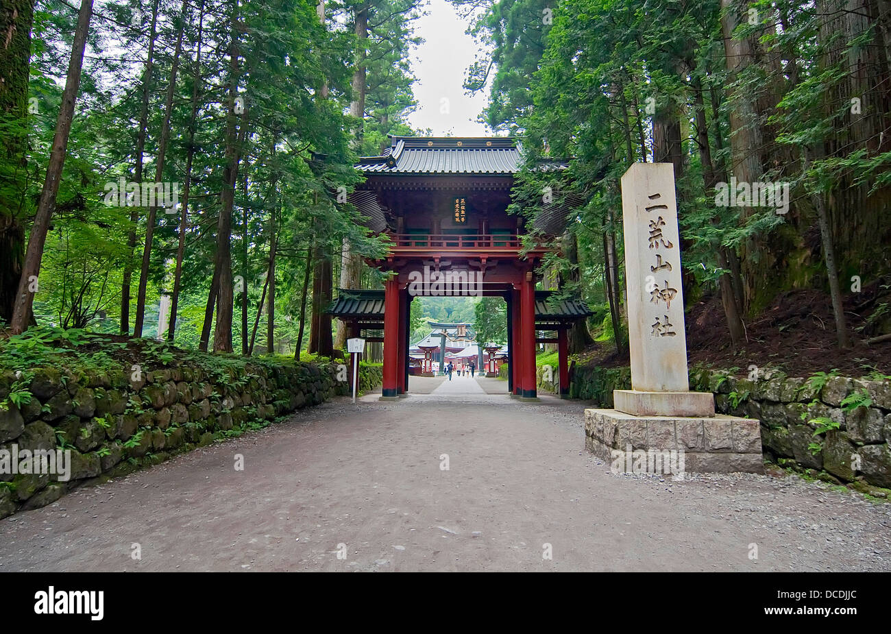 Temple japonais à Nikko Banque D'Images