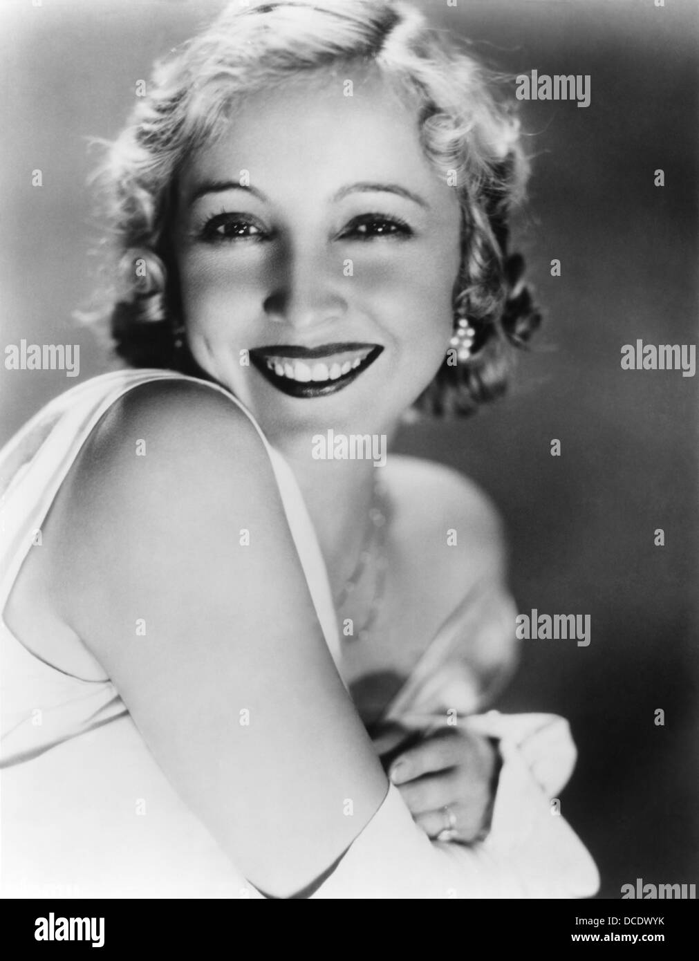 BESSIE LOVE (1898-1986) Actrice américaine vers 1930 Banque D'Images