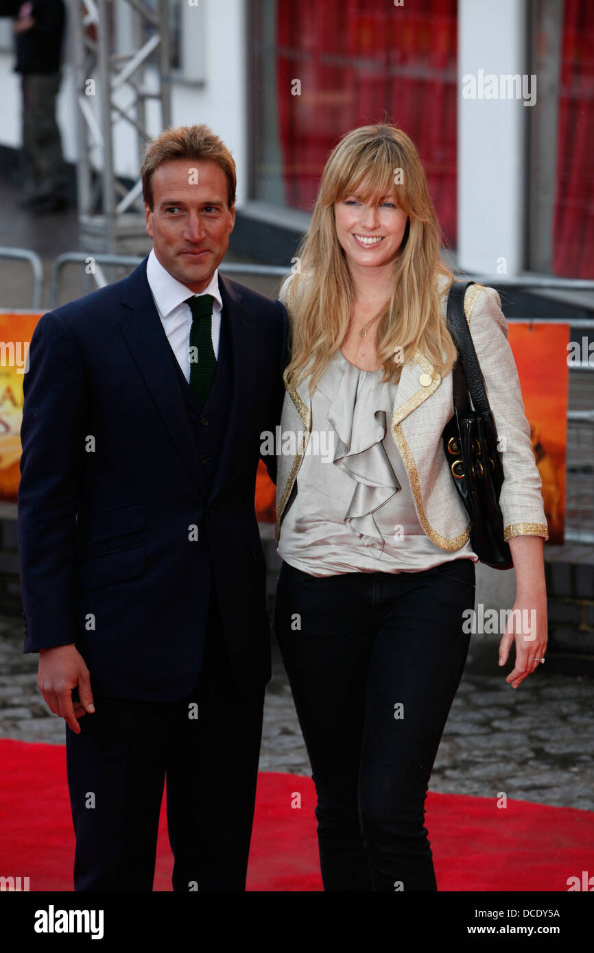 Ben Fogle et Marina Fogle assister à la première de 'UK African Cats' dans l'aide de Tusk à BFI Southbank le 25 avril 2012 à Londres, Banque D'Images