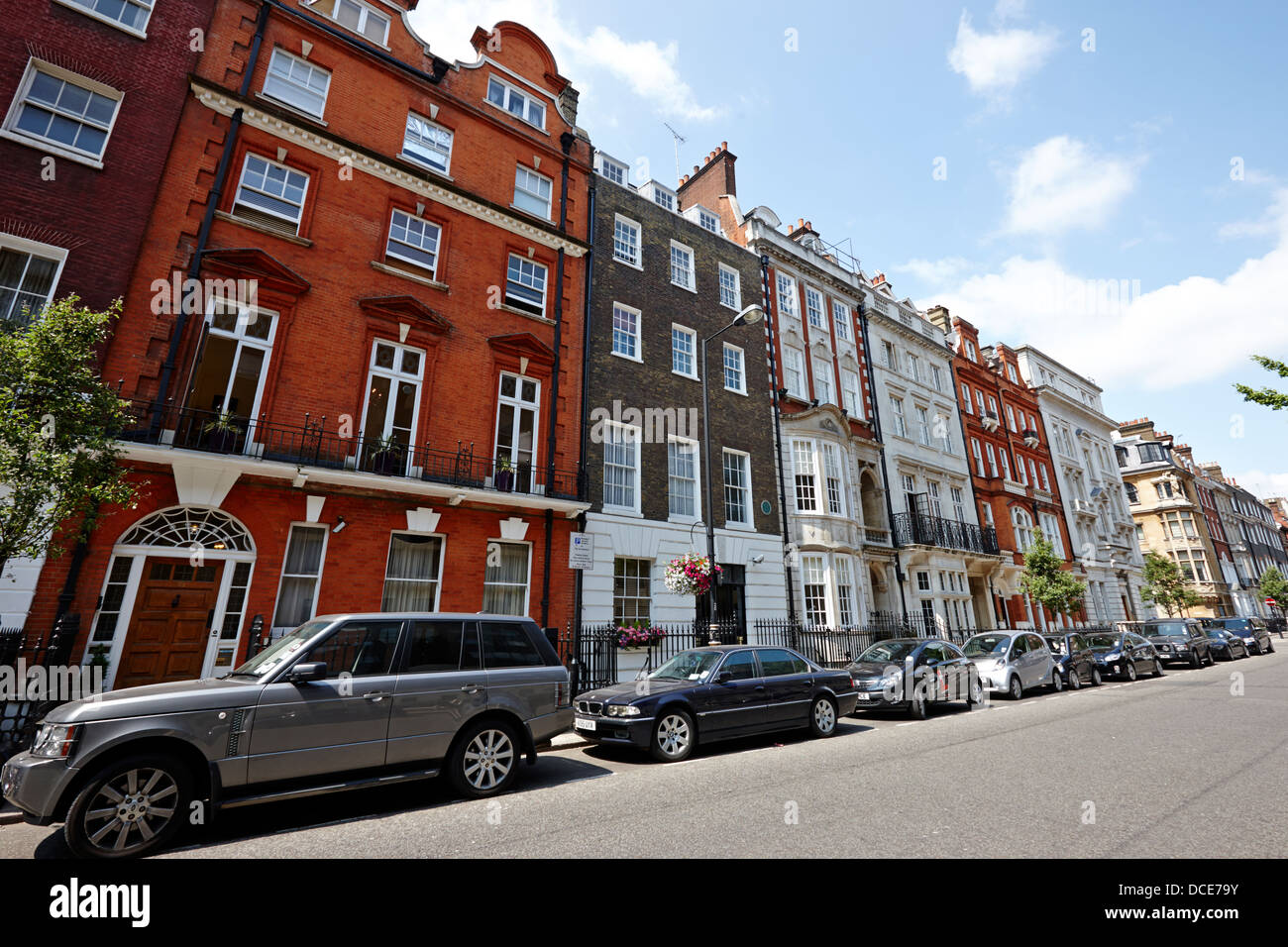 Harley Street London England UK Banque D'Images