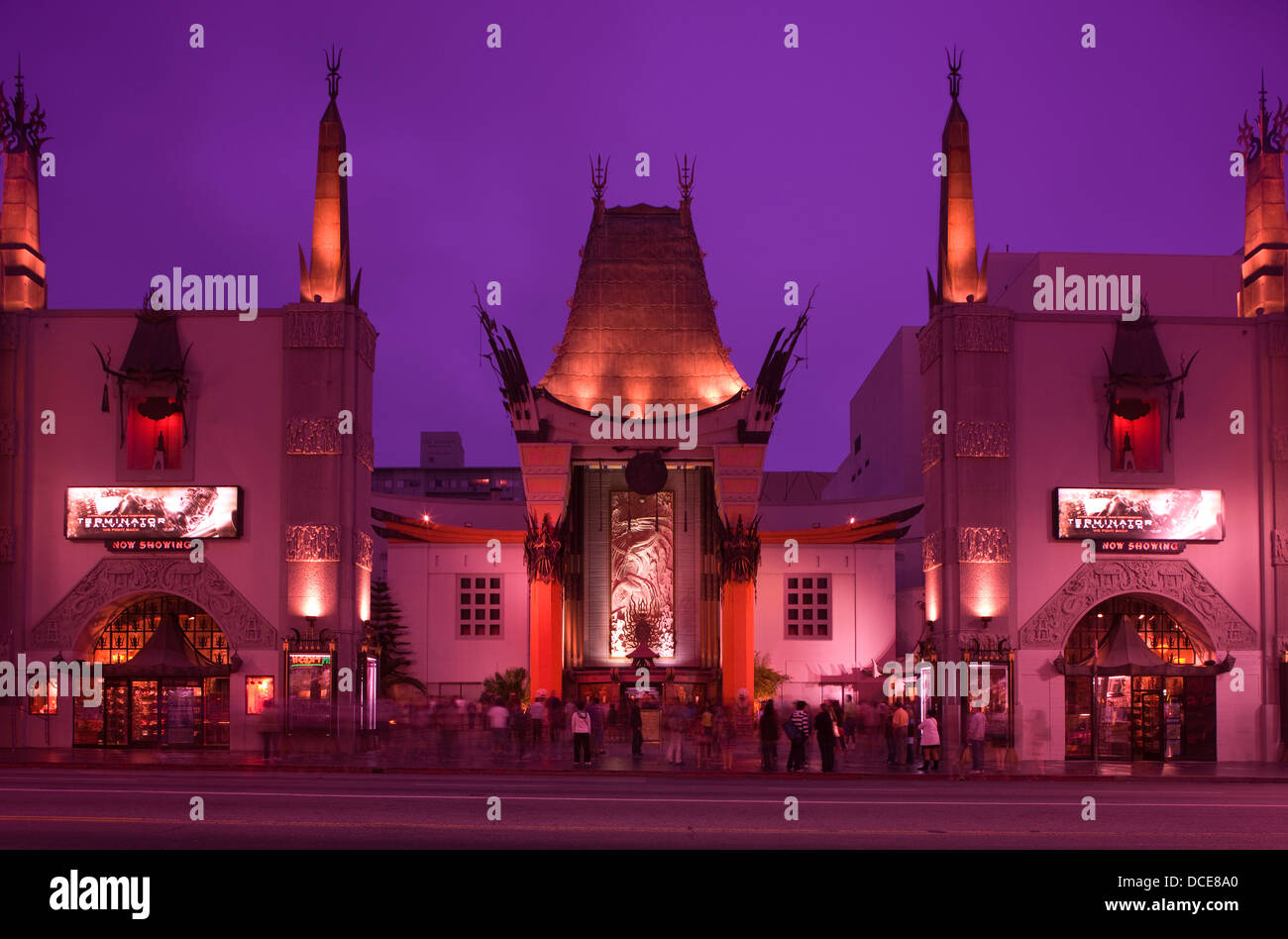 Théâtre chinois de Grauman (©MAYER & Holler 1927 / BEHR NAVIGATEURS 2000) WALK OF FAME DE HOLLYWOOD BOULEVARD LOS ANGELES CALIFORNIA USA Banque D'Images