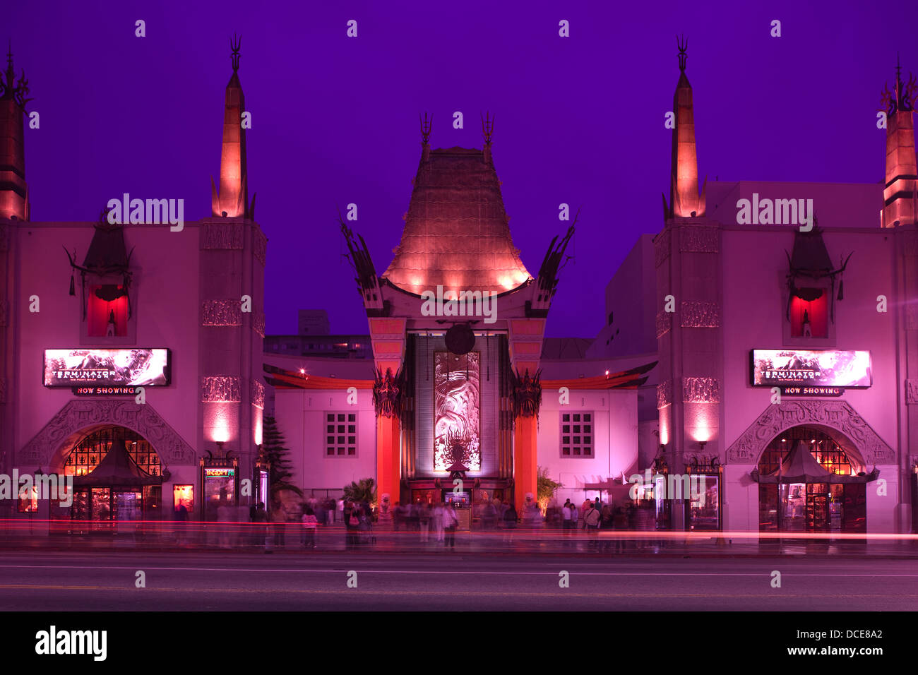 Théâtre chinois de Grauman (©MAYER & Holler 1927 / BEHR NAVIGATEURS 2000) WALK OF FAME DE HOLLYWOOD BOULEVARD LOS ANGELES CALIFORNIA USA Banque D'Images