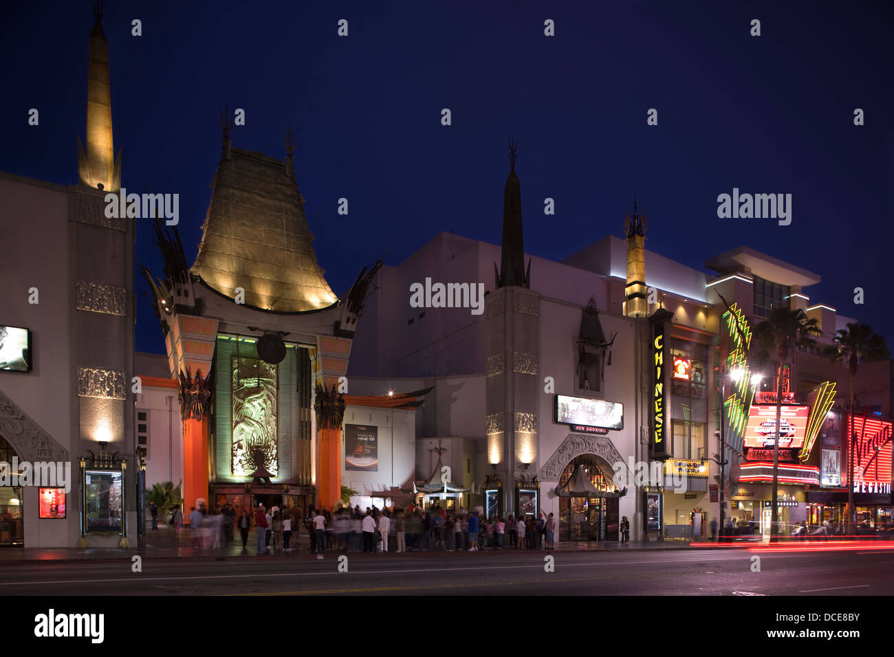 Théâtre chinois de Grauman (©MAYER & Holler 1927 / BEHR NAVIGATEURS 2000) WALK OF FAME DE HOLLYWOOD BOULEVARD LOS ANGELES CALIFORNIA USA Banque D'Images