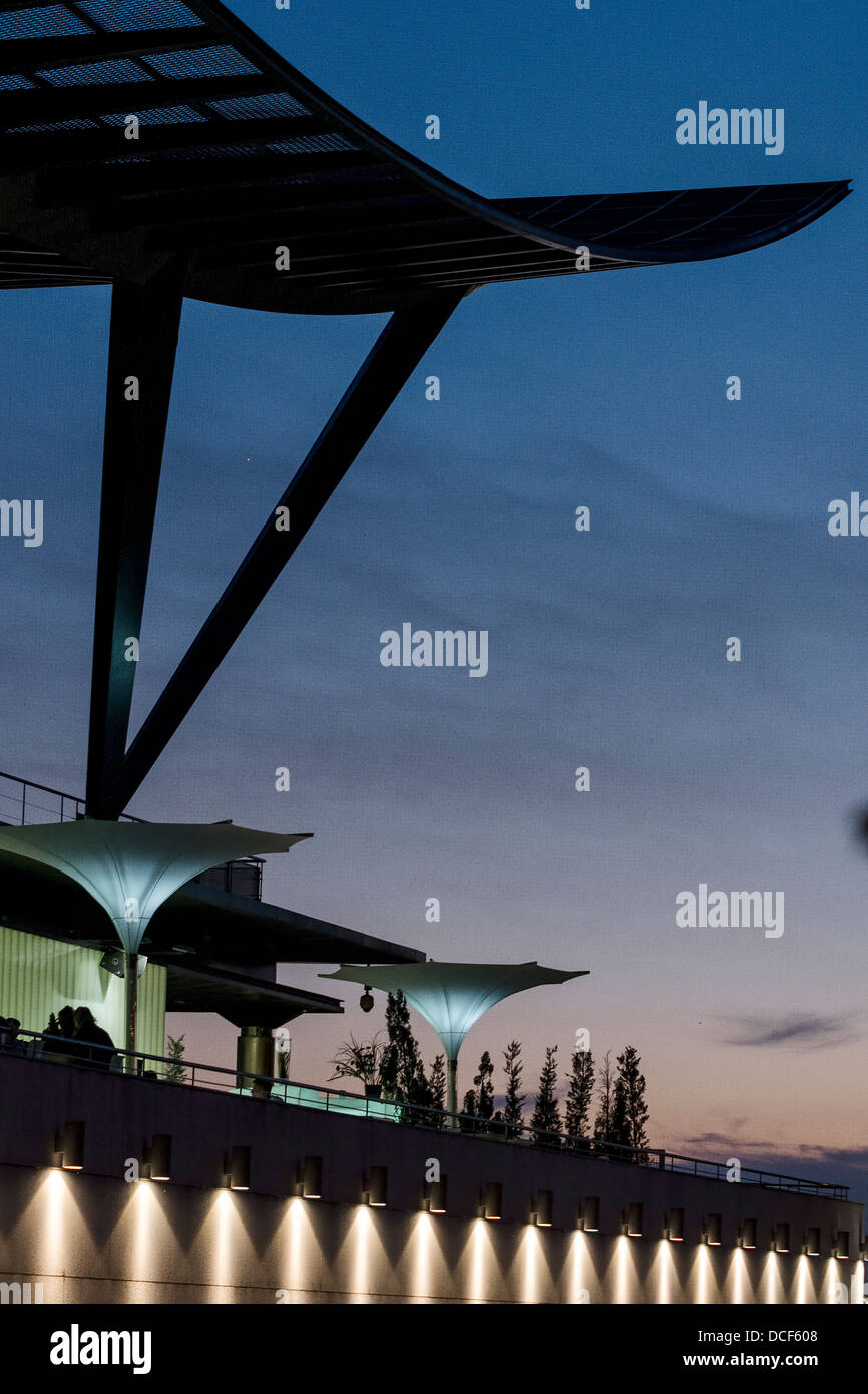 Voir d'opium terrasse chill out Banque D'Images