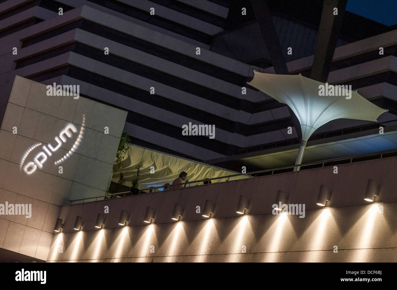 Voir d'opium terrasse chill out Banque D'Images