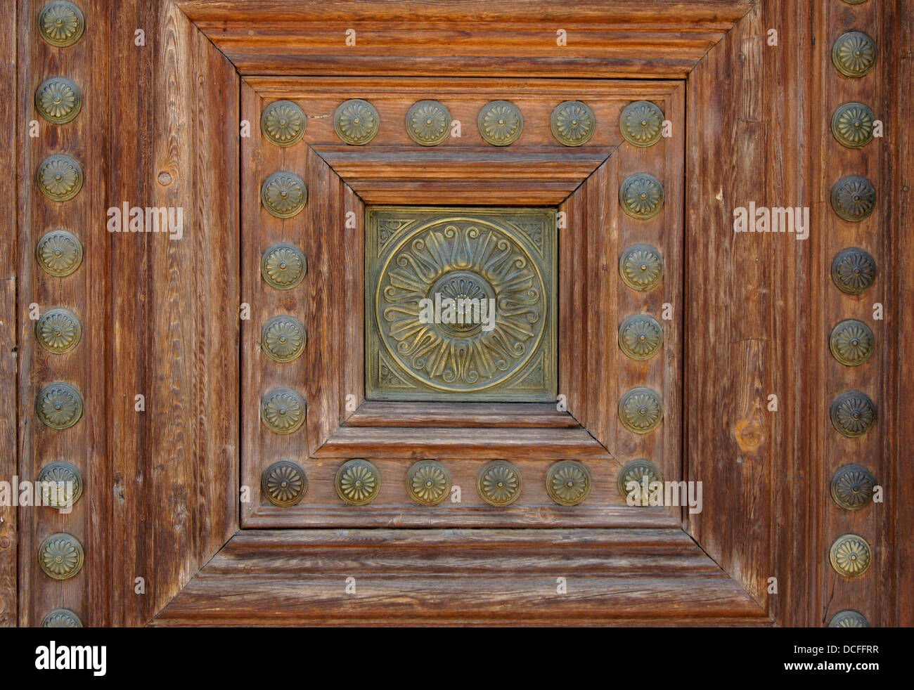 Porte de l'Empereur Charles V palace dans l'Alhambra, Grenade, Espagne Banque D'Images