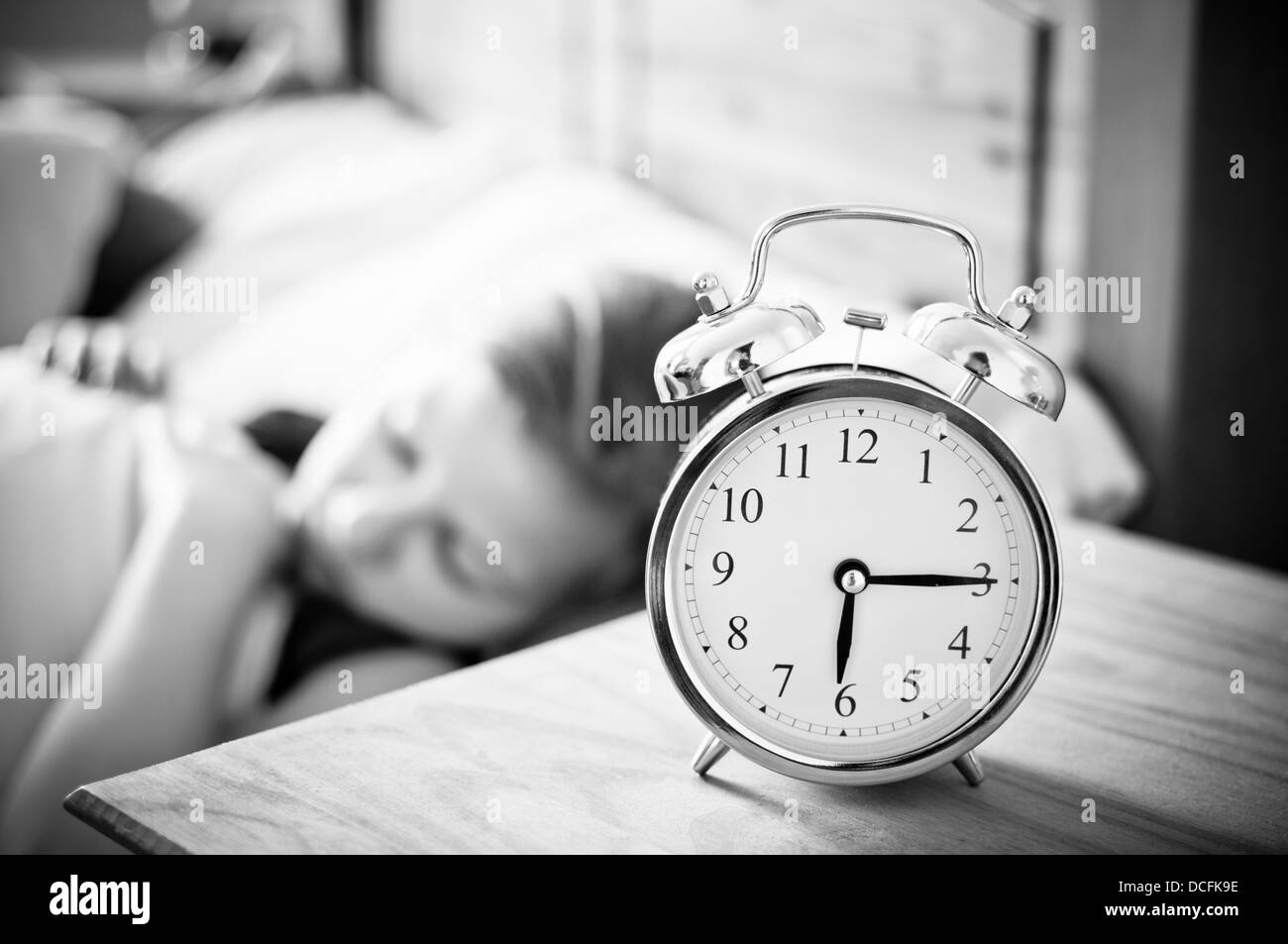 Radio-réveil Banque D'Images